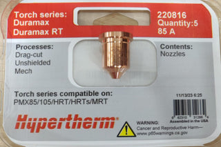 Powermax Nozzle 85 Amp